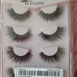 Brand New BTLLSSH 25MM False Eyelashes-4 CT